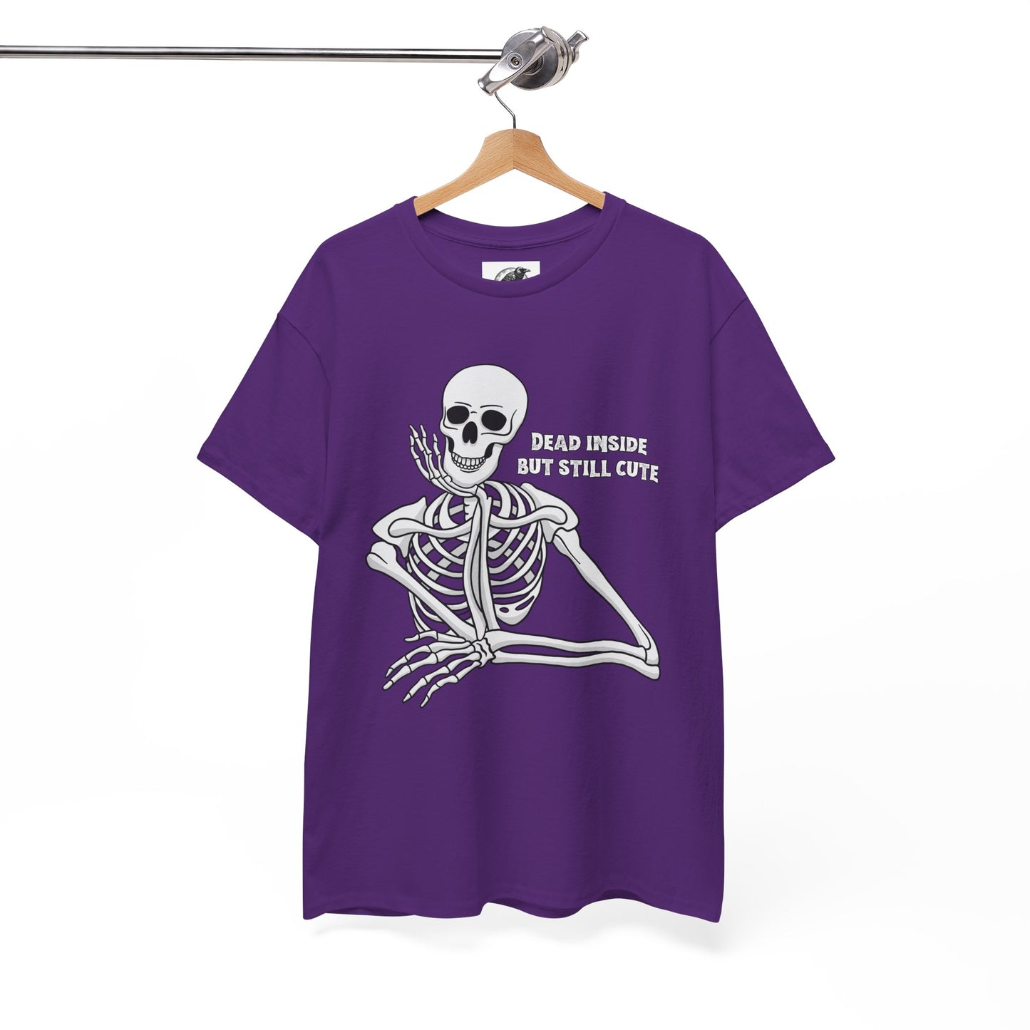 Dead Inside But Still Cute! Unisex Skeleton Tee