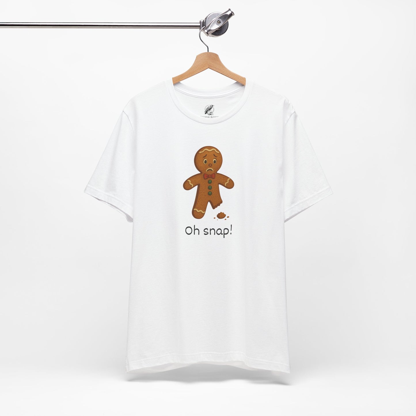 Oh Snap! Gingerbread Graphic Tee, Unisex Christmas T Shirt