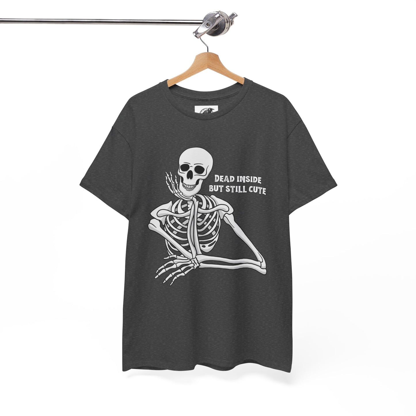 Dead Inside But Still Cute! Unisex Skeleton Tee