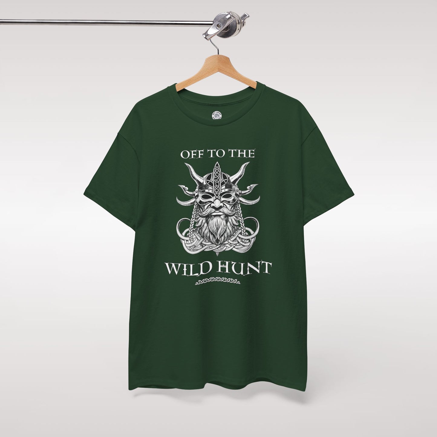 Off To The Wild Hunt Tee, Pagan Unisex Graphic T Shirt