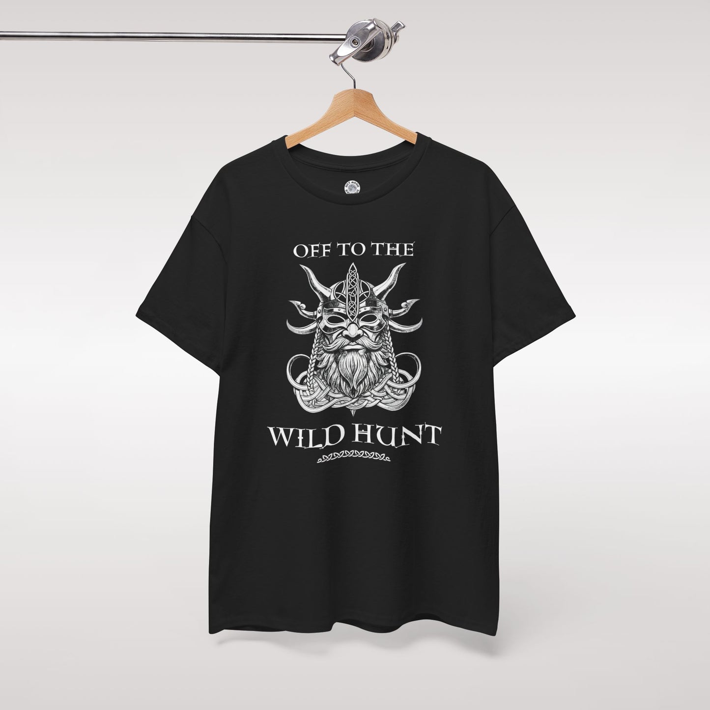 Off To The Wild Hunt Tee, Pagan Unisex Graphic T Shirt