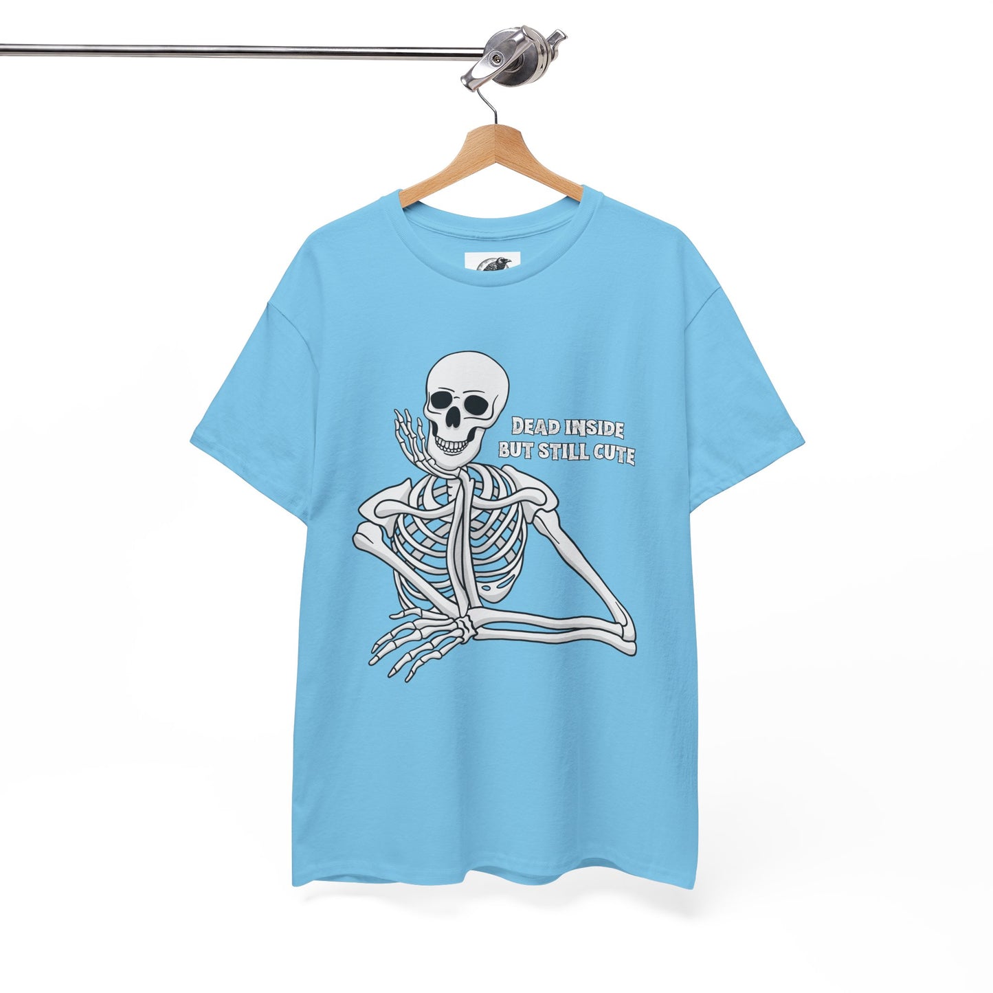 Dead Inside But Still Cute! Unisex Skeleton Tee