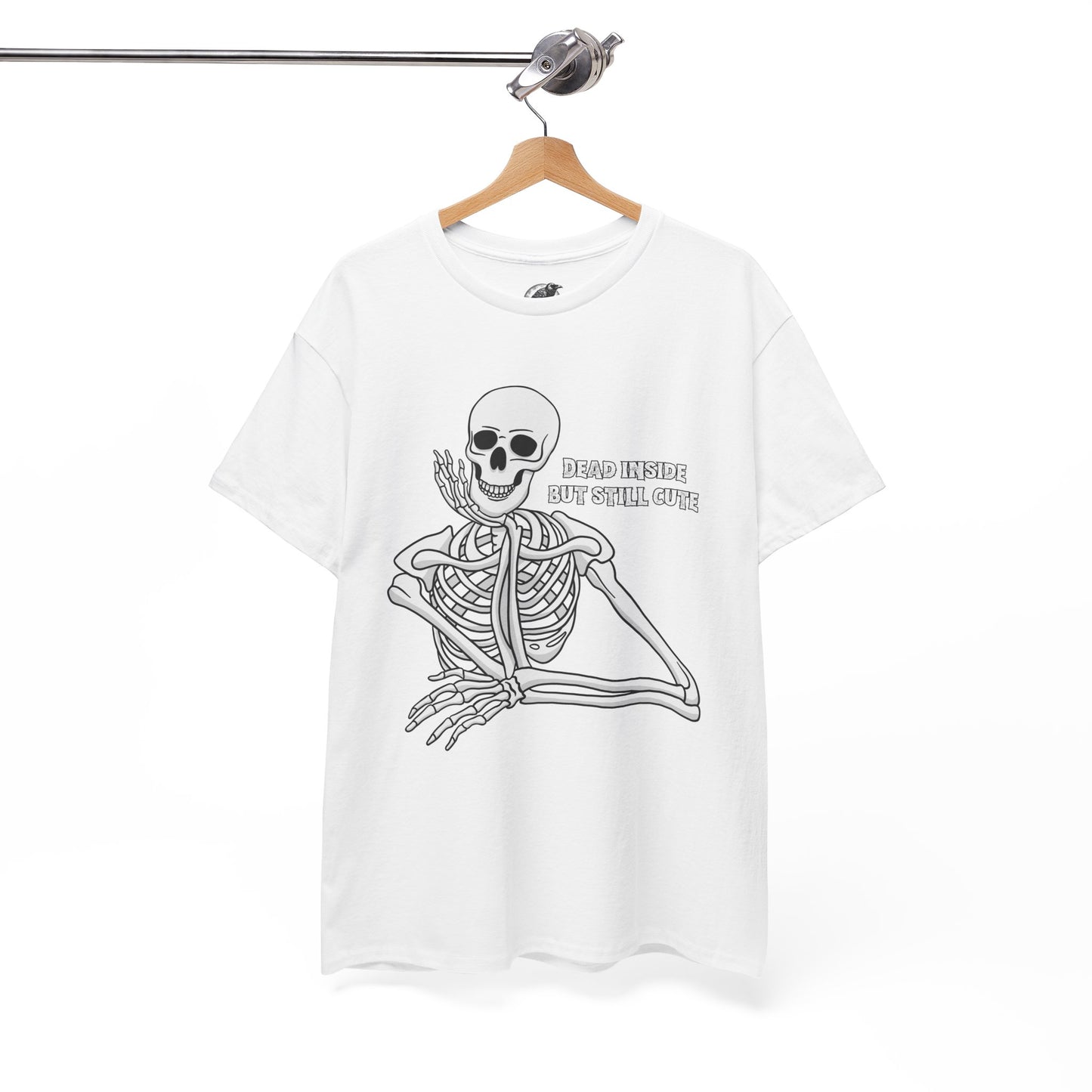 Dead Inside But Still Cute! Unisex Skeleton Tee