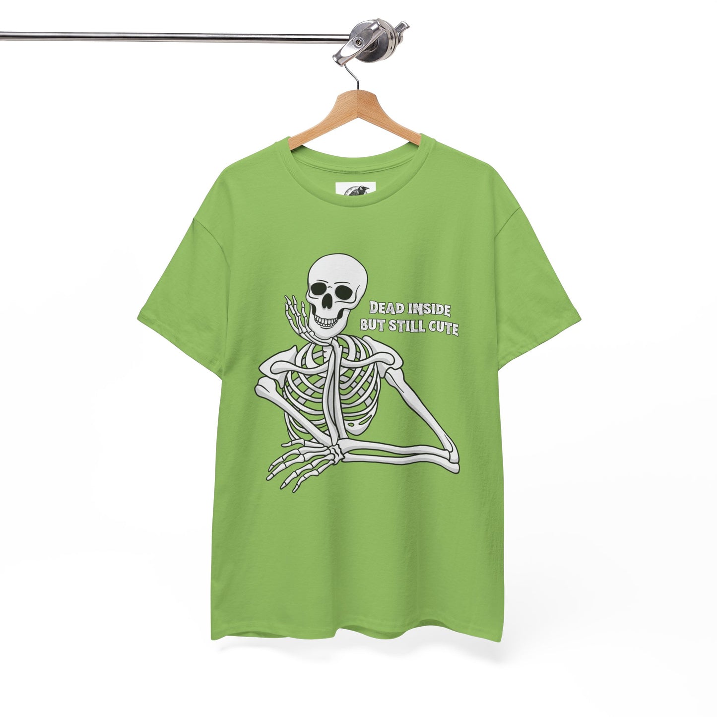 Dead Inside But Still Cute! Unisex Skeleton Tee