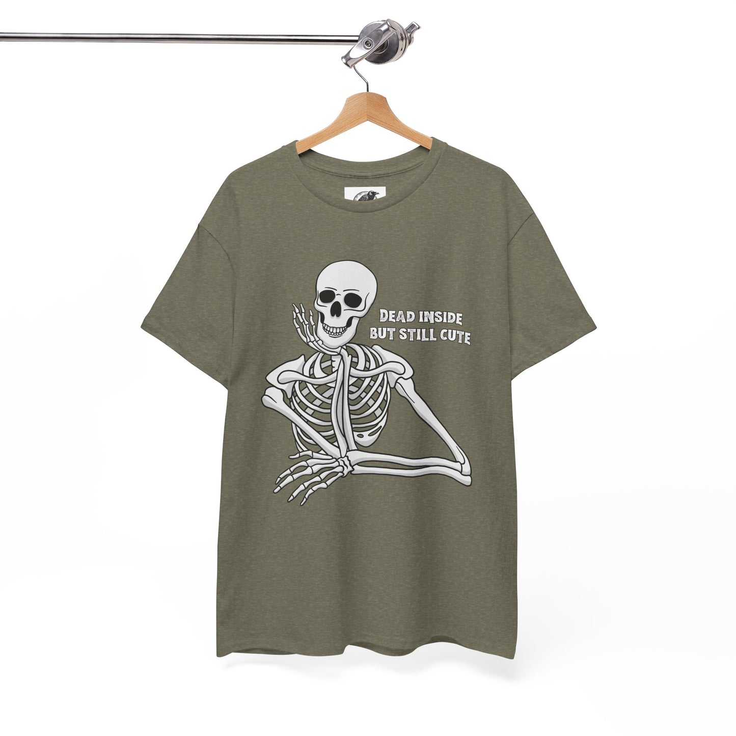 Dead Inside But Still Cute! Unisex Skeleton Tee