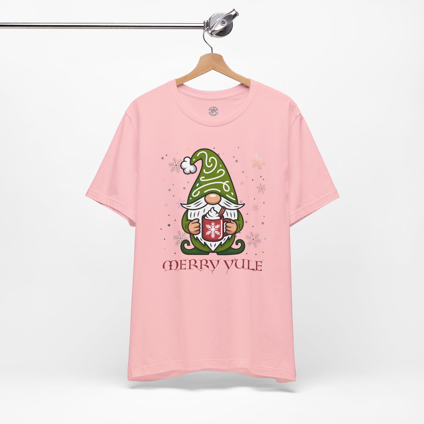 Merry Yule Gnome Tee, Scandinavian Merry Christmas Unisex T Shirt