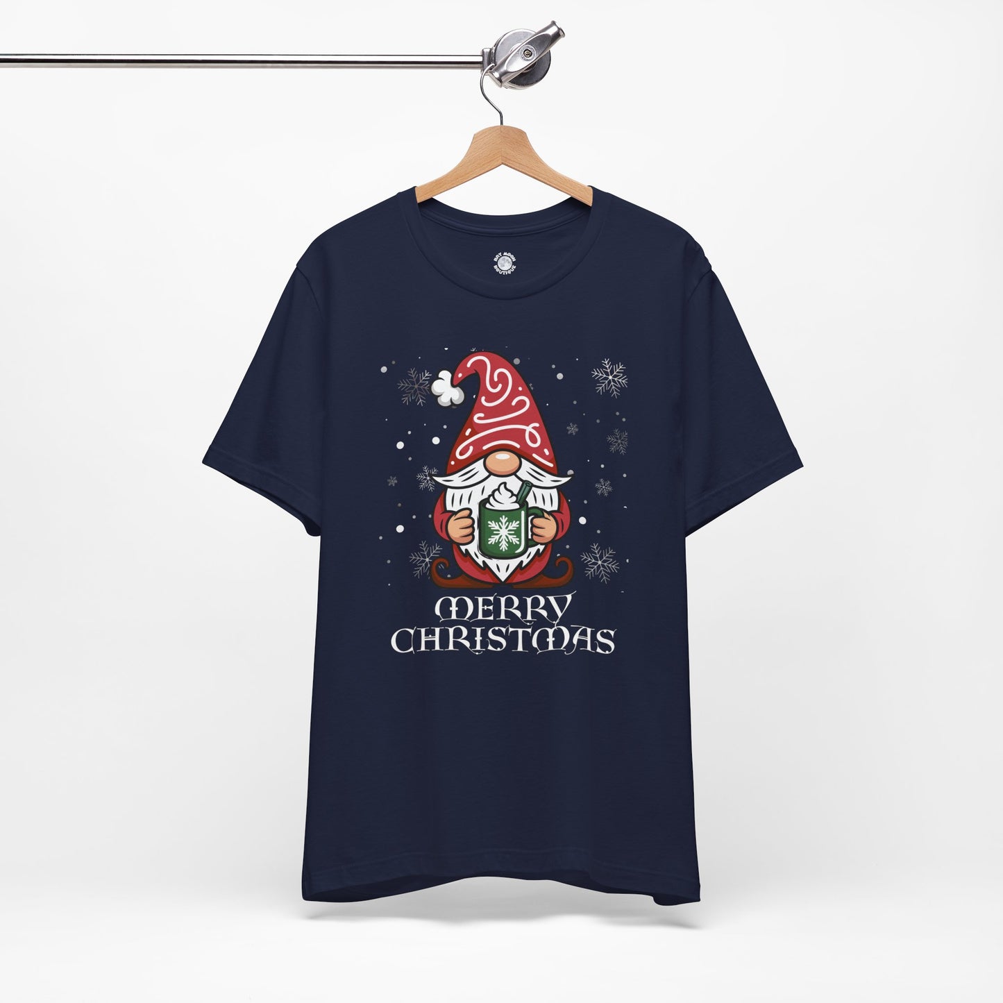 Merry Christmas Gnome Tee, Unisex Holiday T Shirt