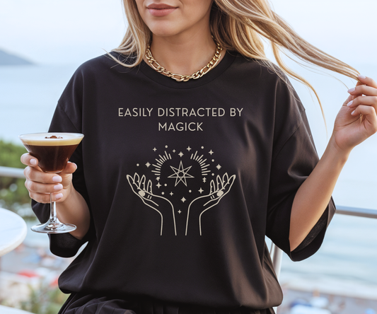 Easily Distracted by Magick Graphic Tee