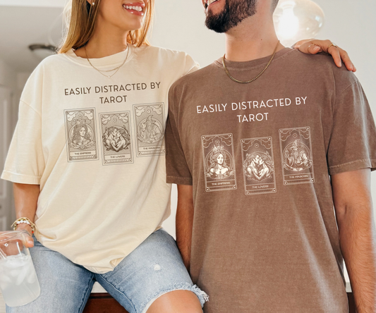 Easily Distracted by Tarot Graphic Tee