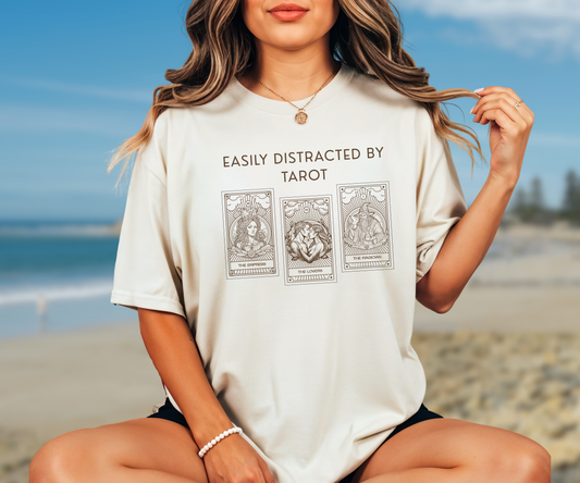 Easily Distracted by Tarot Graphic Tee