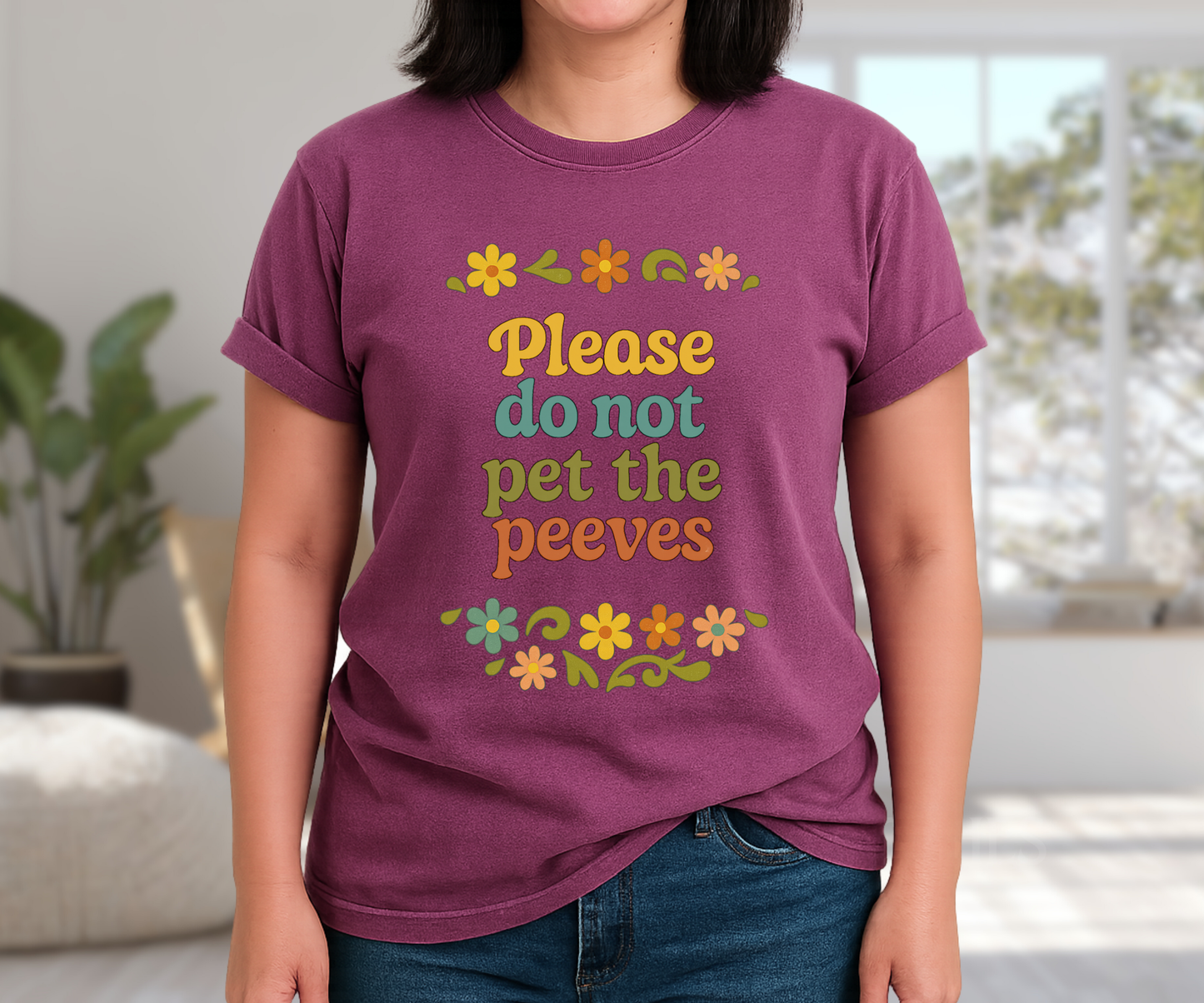 Do Not Pet The Peeves Unisex Tee