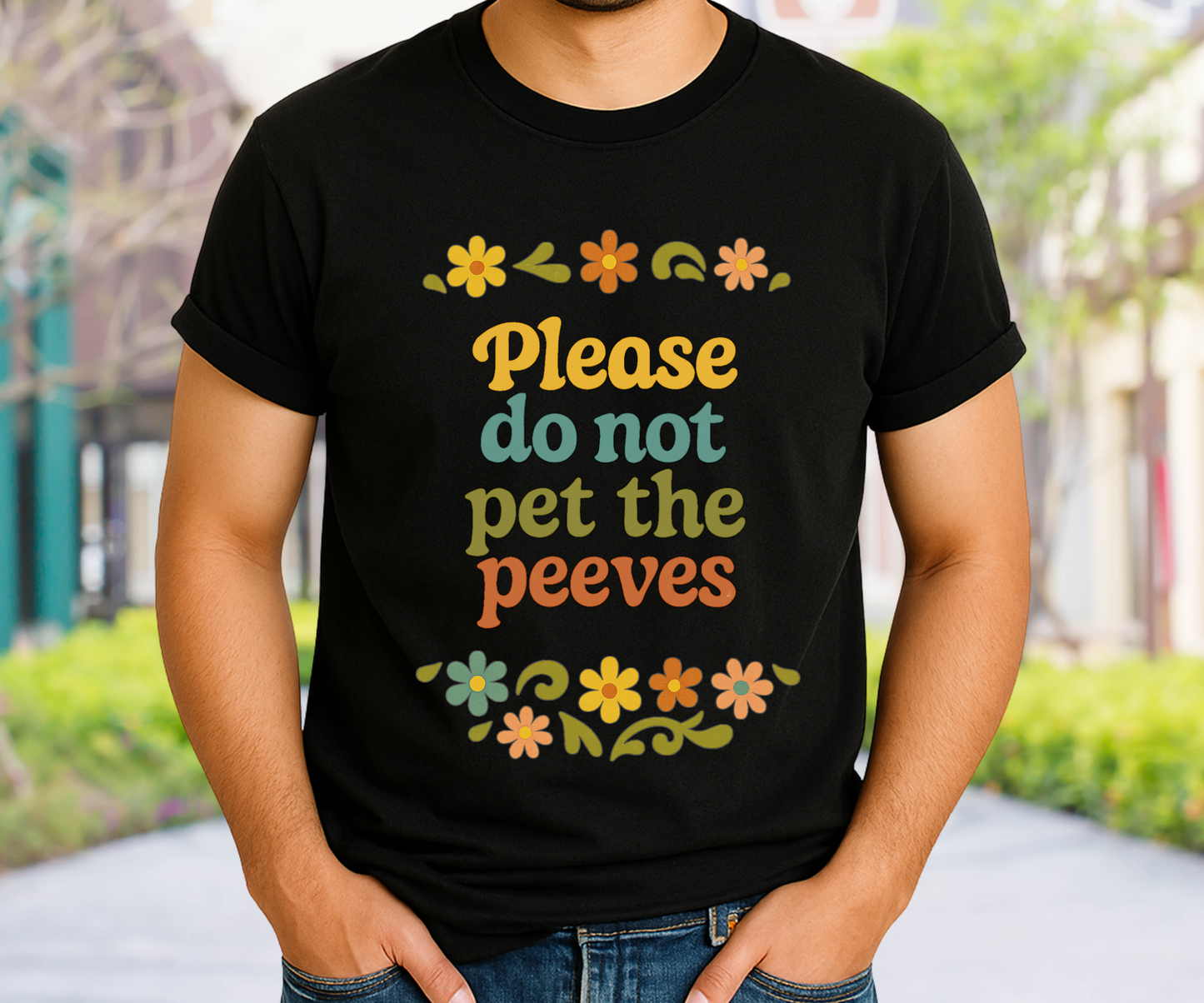Do Not Pet The Peeves Unisex Tee