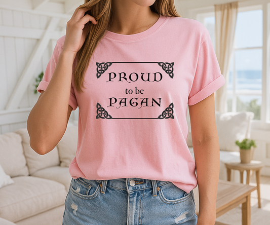 Proud to Be Pagan Tee, Unisex Graphic T Shirt