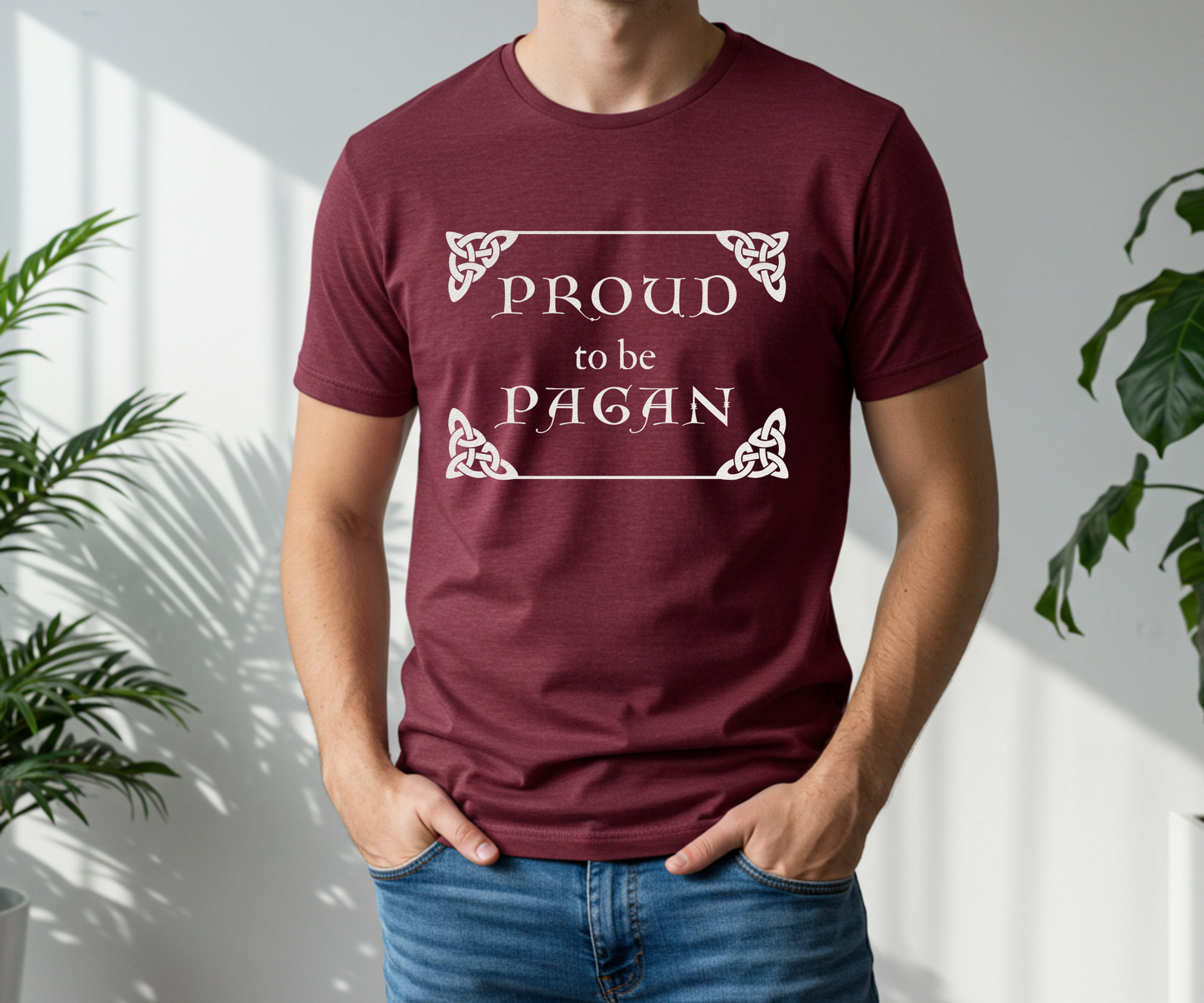 Proud to Be Pagan Tee, Unisex Graphic T Shirt