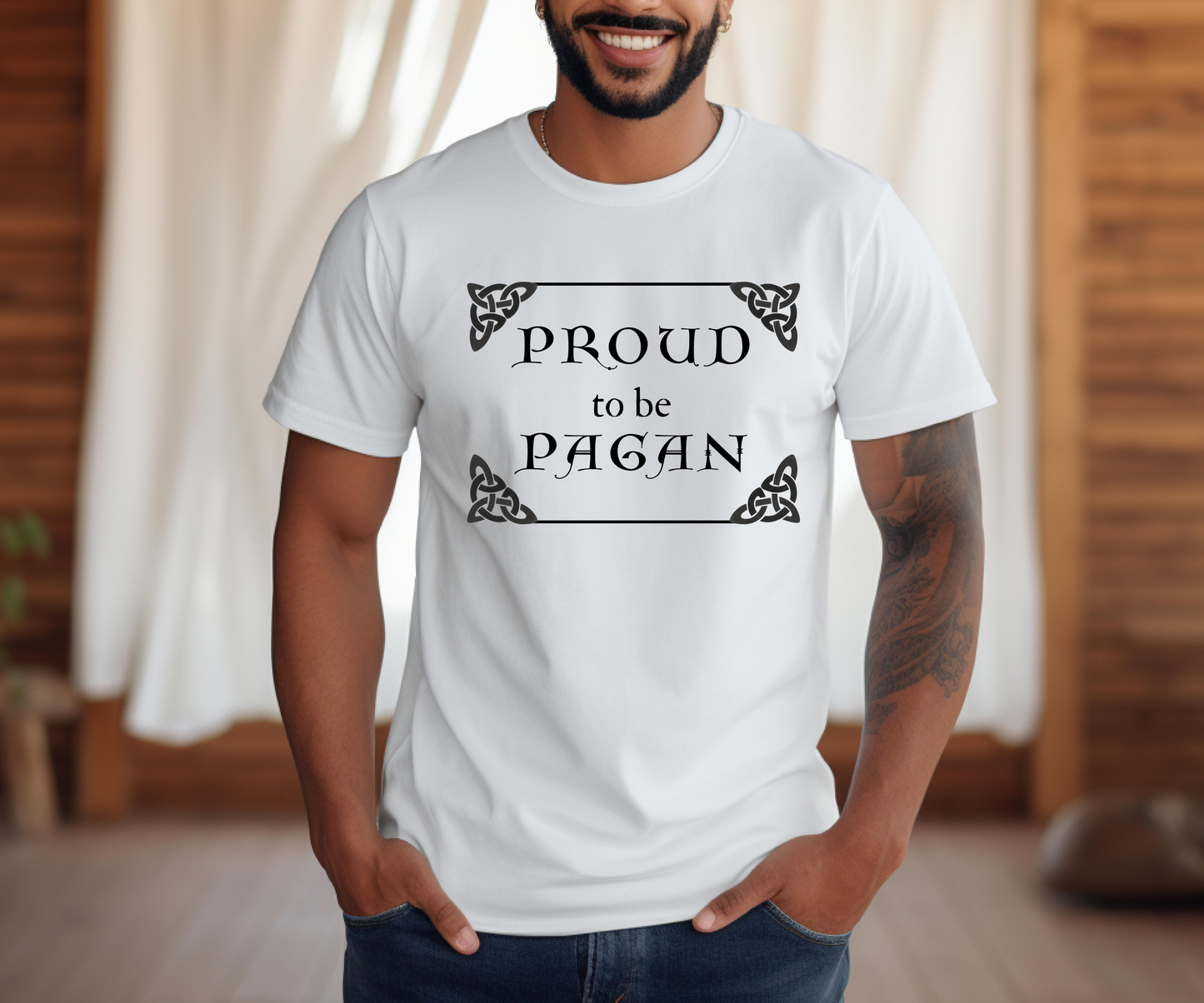 Proud to Be Pagan Tee, Unisex Graphic T Shirt